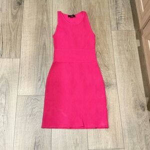 House of Harlow 1960 Mini Dress in Pink XS  Women’s Ribbed